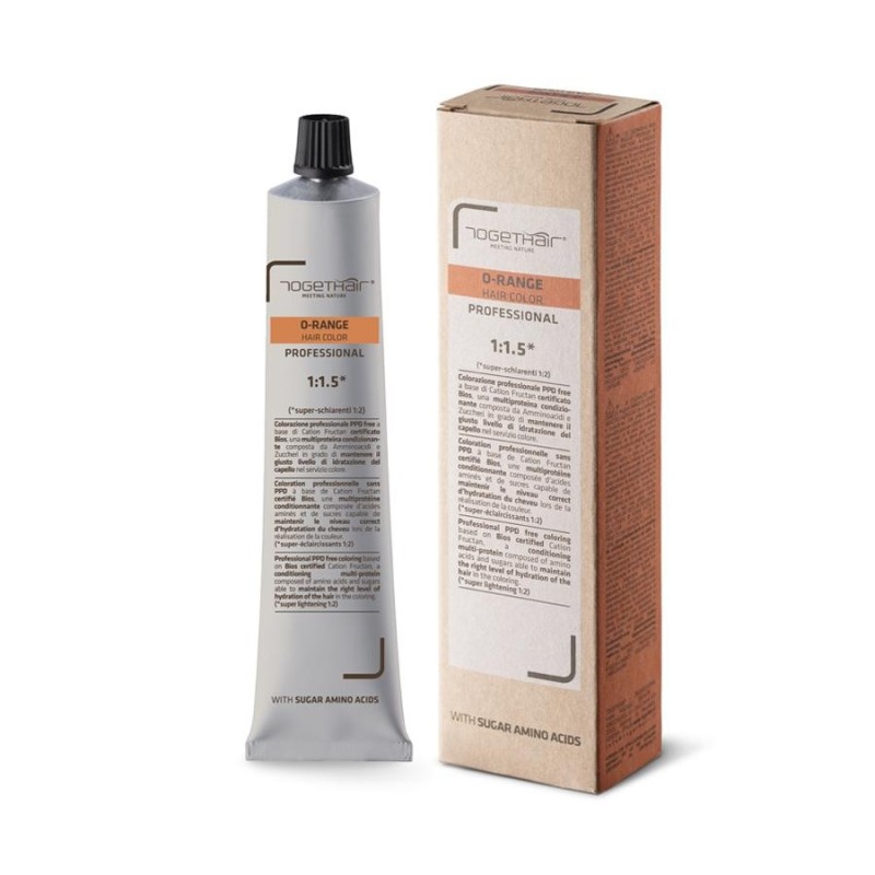 TINTA O-RANGE HAIR COLOR PROFESSIONAL - TOGETHAIR - 100ml — TINTA O-RANGE HAIR COLOR PROFESSIONAL - TOGETHAIR - 100ml — 8.17 - BIONDO CHIARO CENERE VIOLA
