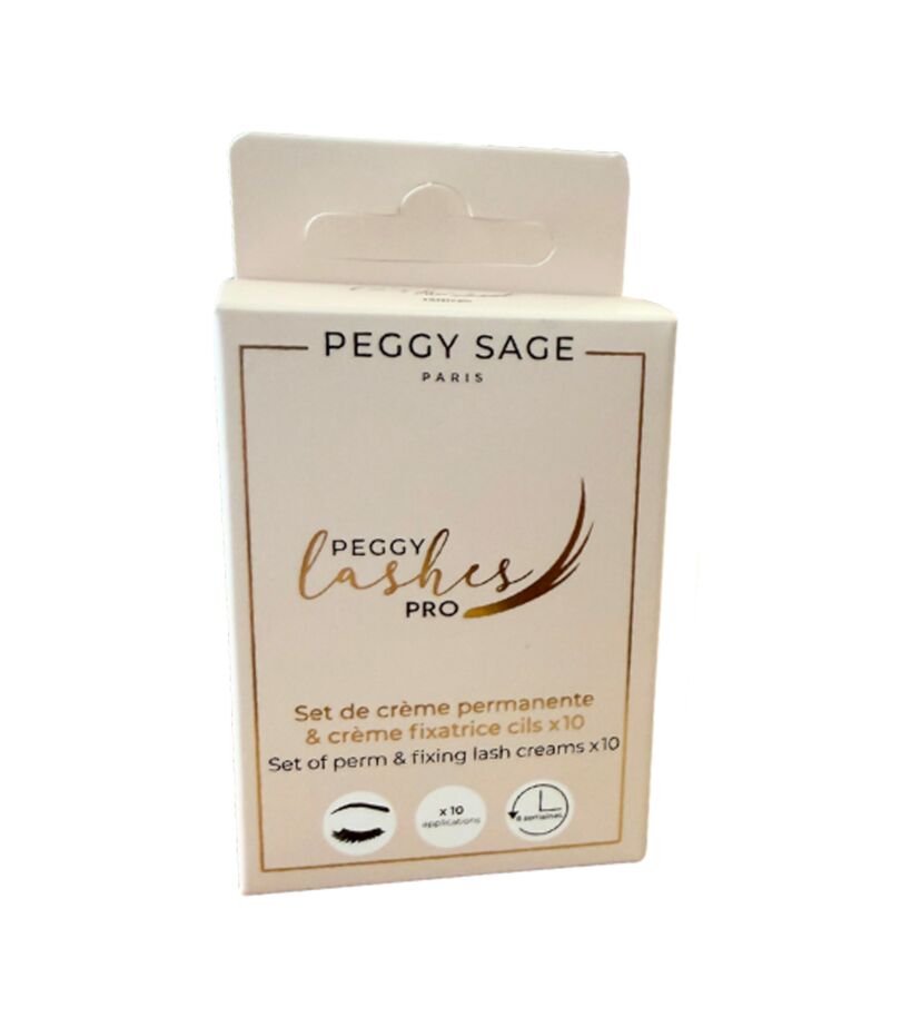 SET CREMA PERMANENTE E CREMA FISSANTE CIGLIA 138025 - PEGGY SAGE
