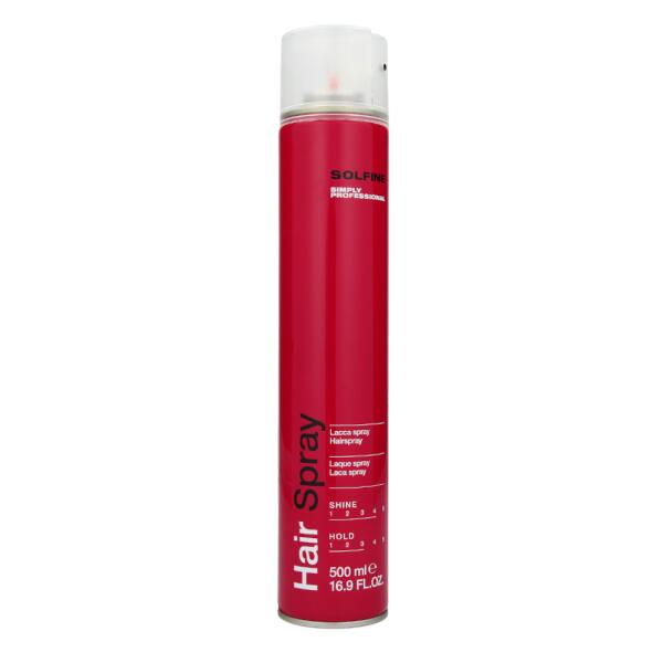 FINISHING HAIR SPRAY - LACCA - SOLFINE — FINISHING HAIR SPRAY - LACCA - SOLFINE — SOLFINE · 500 ml