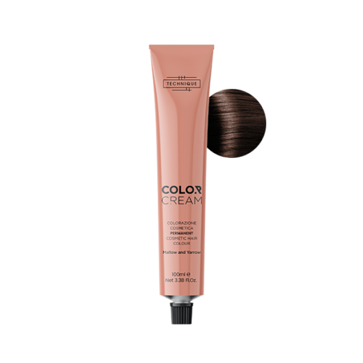 COLOR CREAM TECHNIQUE COLORAZIONE CAPELLI 1 Nero — COLOR CREAM TECHNIQUE COLORAZIONE CAPELLI 1 Nero — TINTA PER CAPELLI COLOR CREAM- TECHNIQUE - 5.3 CASTANO CHIARO DORATO · 100 ml