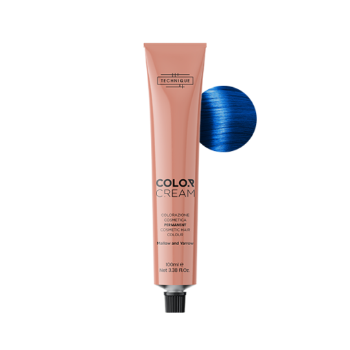 COLOR CREAM TECHNIQUE COLORAZIONE CAPELLI 1 Nero — COLOR CREAM TECHNIQUE COLORAZIONE CAPELLI 1 Nero — TINTA PER CAPELLI COLOR CREAM- TECHNIQUE - 088 BLU · 100 ml