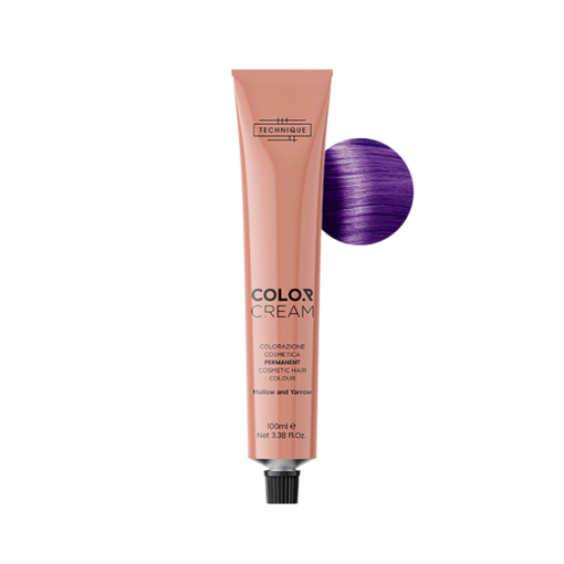 COLOR CREAM TECHNIQUE COLORAZIONE CAPELLI 1 Nero — COLOR CREAM TECHNIQUE COLORAZIONE CAPELLI 1 Nero — TINTA PER CAPELLI COLOR CREAM- TECHNIQUE - 022 VIOLA · 100 ml