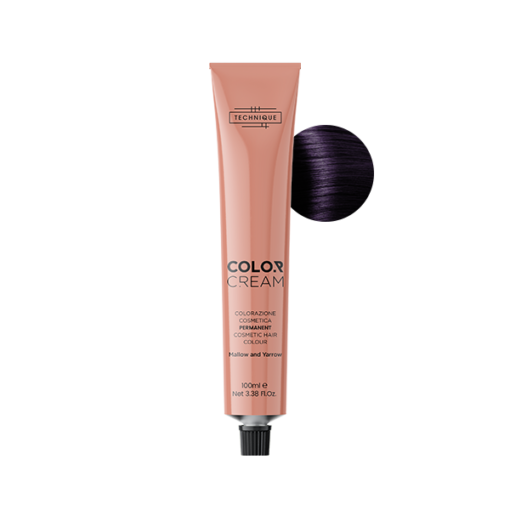 COLOR CREAM TECHNIQUE COLORAZIONE CAPELLI 1 Nero — COLOR CREAM TECHNIQUE COLORAZIONE CAPELLI 1 Nero — TINTA PER CAPELLI COLOR CREAM- TECHNIQUE - 2.20 BRUNO VIOLINO · 100 ml