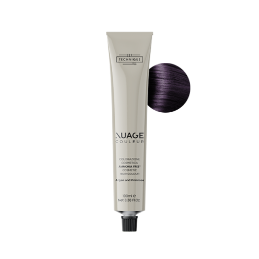 NUAGE COLORAZIONE CAPELLI SENZA AMMONIACA - TECHNIQUE — NUAGE COLORAZIONE CAPELLI SENZA AMMONIACA - TECHNIQUE — NUAGE COLORAZIONE PROFESSIONALE DELICATA SENZA AMMONIACA - TECHNIQUE - 4.2 CASTANO IRISEE · 100 ml