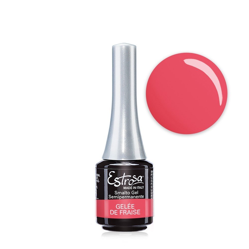 Smalto semipermanente Estrosa · 7 ml — Smalto semipermanente Estrosa · 7 ml — Colore / tonalità: GELéE DE FRAISE · 7 ml