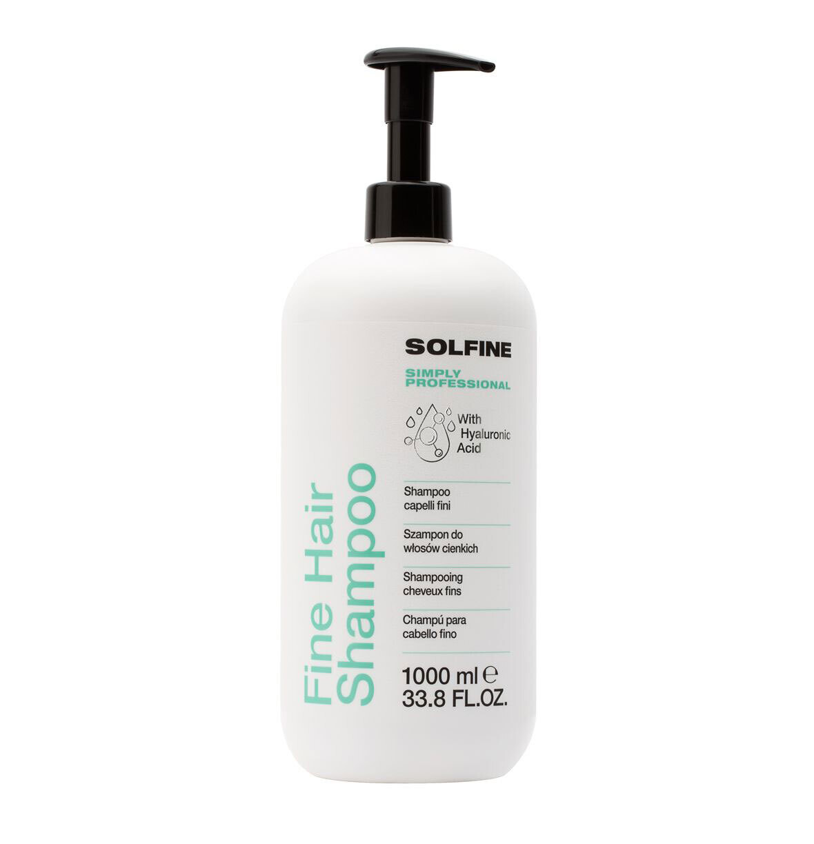 FINE HAIR SHAMPOO CAPELLI FINI- SOLFINE - 350 ml — FINE HAIR SHAMPOO CAPELLI FINI- SOLFINE - 350 ml — FINE HAIR SHAMPOO - SOLFINE - · 350 ml