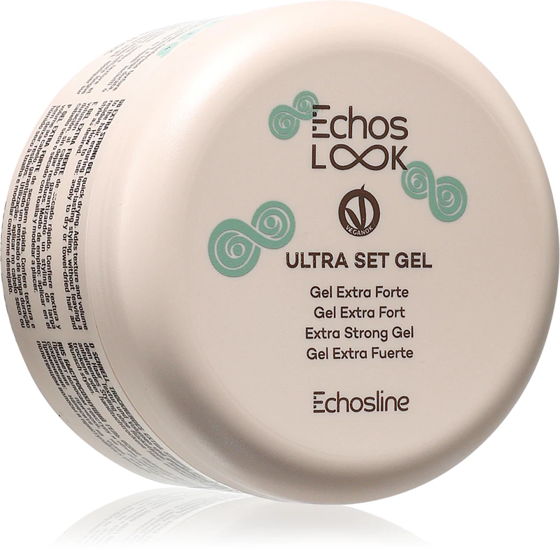 ULTRA SET GEL EXTRA FORTE - ECHOS LINE — ULTRA SET GEL EXTRA FORTE - ECHOS LINE — ECHOS LINE · 200 ml