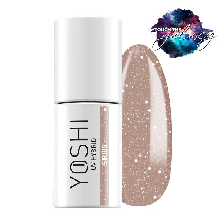 SMALTO SEMIPERMANENTE - YOSHI — SMALTO SEMIPERMANENTE - YOSHI — GLITTER ISPIRATE A STELLE E NEBULOSE CREANO EFFETTI MAGICI C · 6 ml