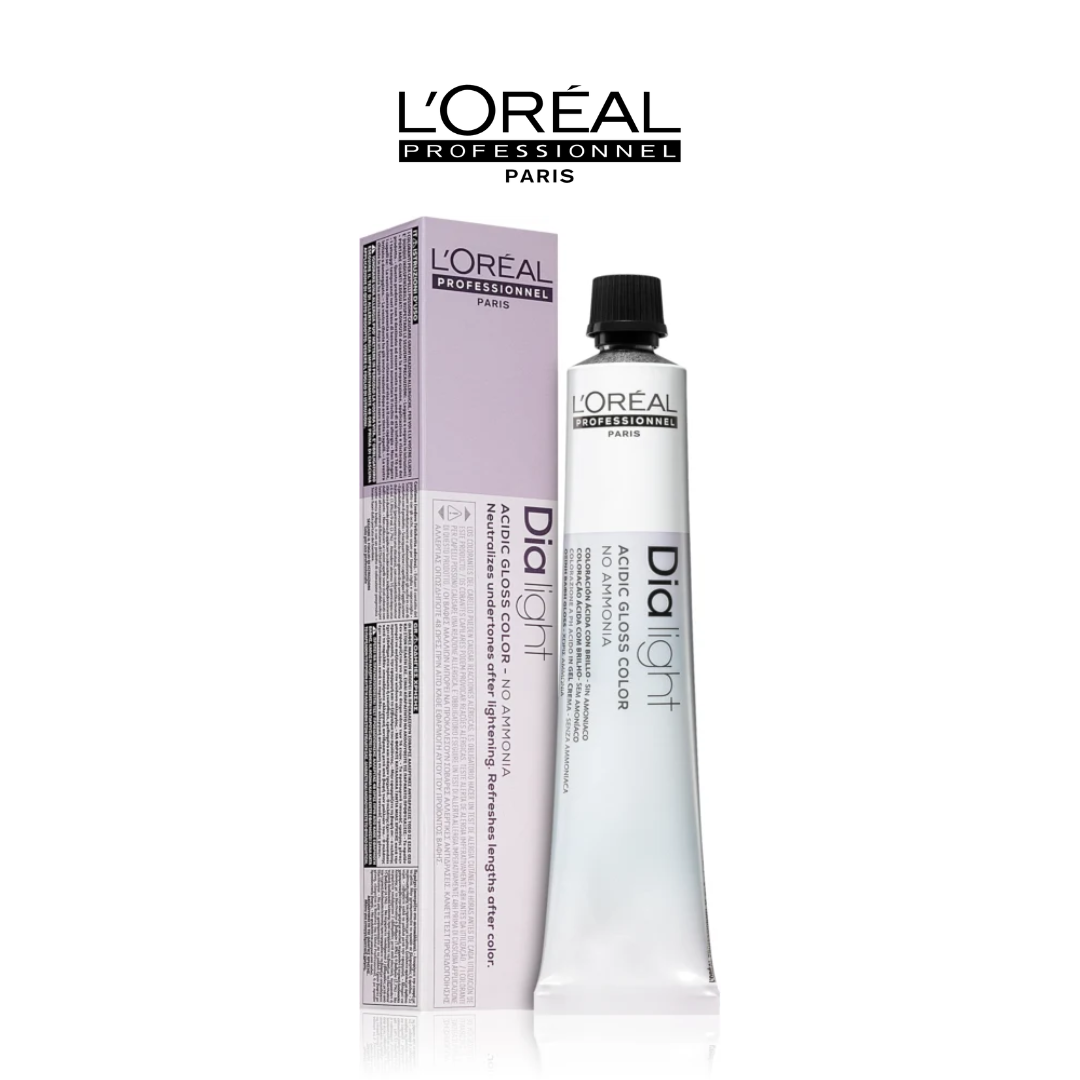 DIALIGHT COLORAZIONE SEMIPERMANENTE - L’OREAL PROFESSIONNEL — DIALIGHT COLORAZIONE SEMIPERMANENTE - L’OREAL PROFESSIONNEL — Colore / tonalità: BIONDO CHIARO IRISE RAMATO · 59.9 ml