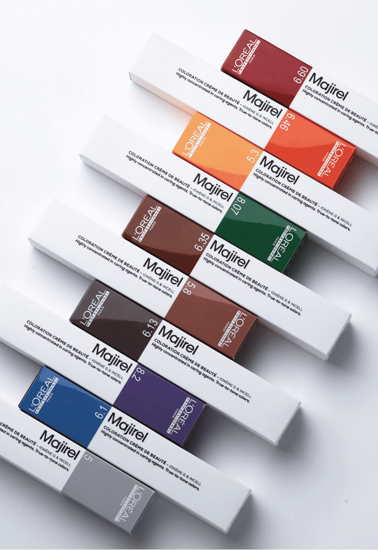 MAJIREL COLORAZIONE PERMANENTE PER CAPELLI - L’OREAL PROFESSIONNEL — MAJIREL COLORAZIONE PERMANENTE PER CAPELLI - L’OREAL PROFESSIONNEL — Colore / tonalità: CASTANO CHIARO CENERE MOGANO · 60 ml