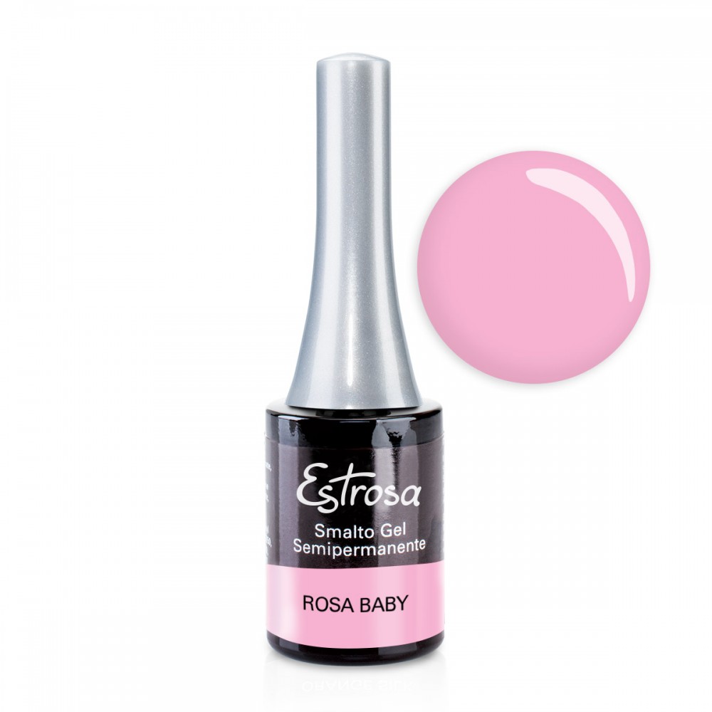 Smalto semipermanente Estrosa · 7 ml — Smalto semipermanente Estrosa · 7 ml — Colore / tonalità: 8225 Rosa Baby · 7 ml