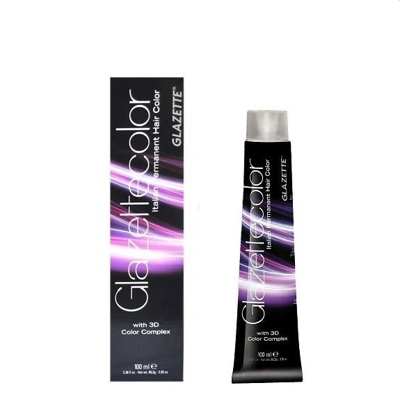 GLAZETTECOLOR 3D COLOR COMPLEX - GLAZETTE — GLAZETTECOLOR 3D COLOR COMPLEX - GLAZETTE — Colore / tonalità: 6K BIONDO SCURO SMOKY · 100 ml