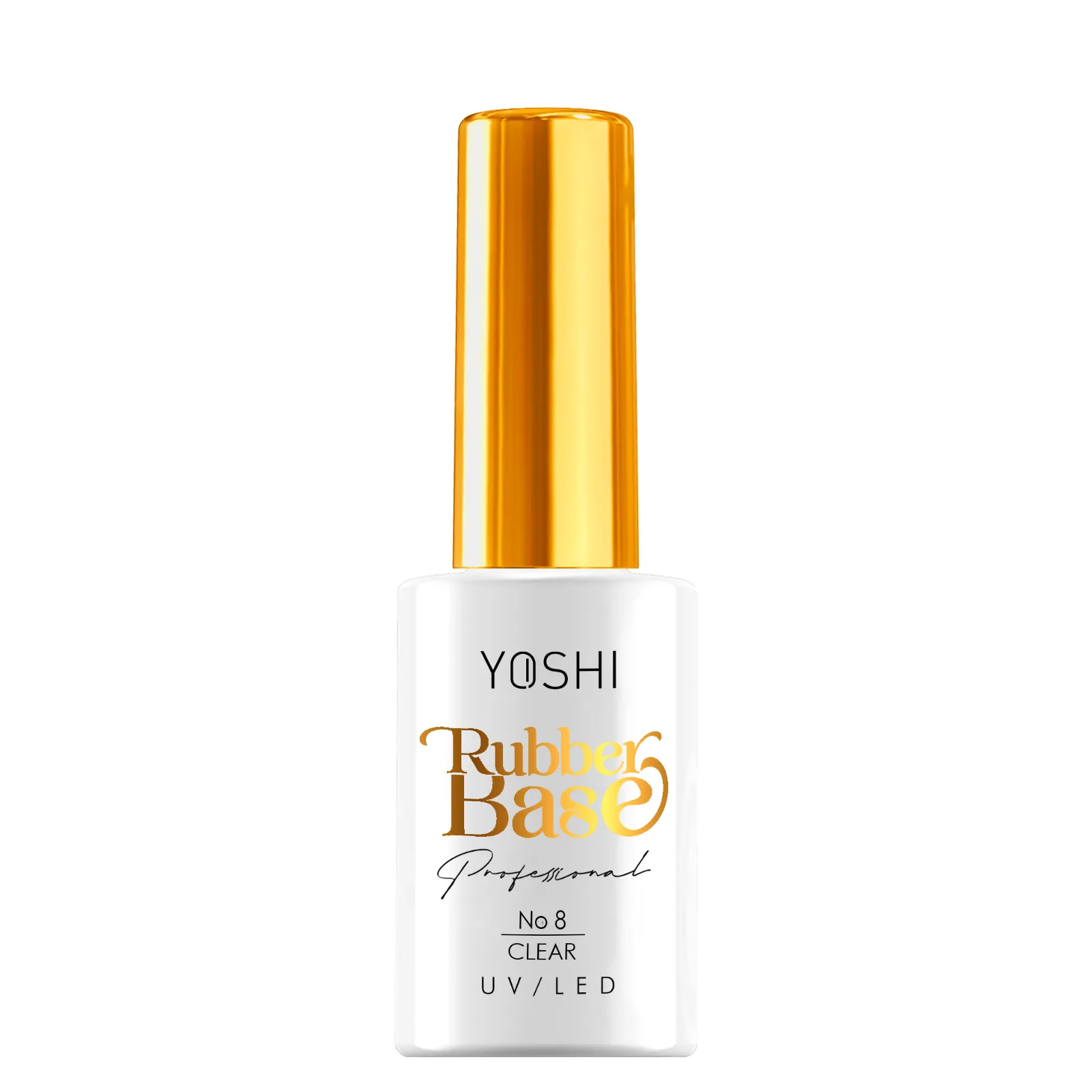 RUBBER BASE - YOSHI — RUBBER BASE - YOSHI — Colore / tonalità: Rubber base clear 8 · 10 ml