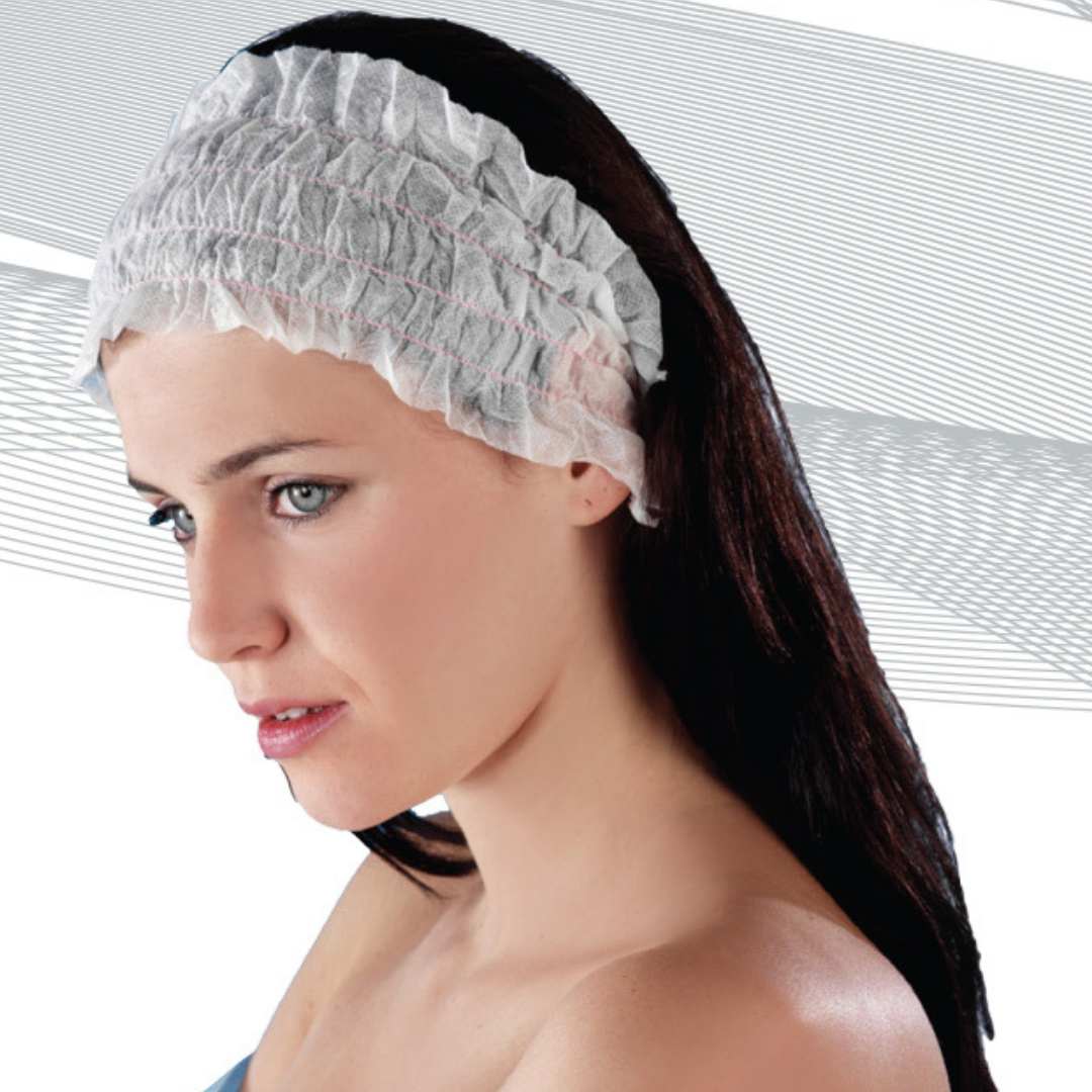 CUFFIA PER CAPELLI TNT MONOUSO - CONF.100 — CUFFIA PER CAPELLI TNT MONOUSO - CONF.100 — Variante: Cuffia in tnt 100pz · 100 pz