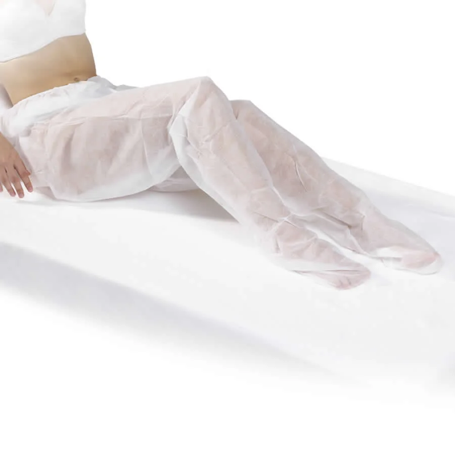 PANTALONE IN TNT CHIUSO CON ELASTICO 10 PZ - 1100.083