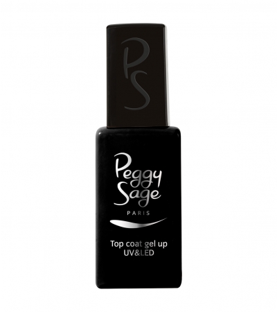 GEL UP TOP COAT UV&LED 120132 - PEGGY SAGE — GEL UP TOP COAT UV&LED 120132 - PEGGY SAGE · 11 ml