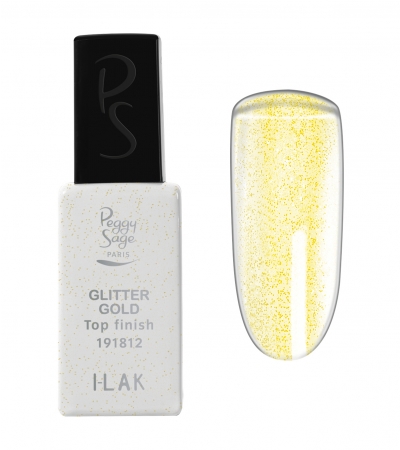 TOP FINISH GLITTER GOLD #191812 PeggySage — TOP FINISH GLITTER GOLD #191812 PeggySage · 11 ml