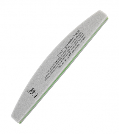 LIMETTA 2 FACCE A MEZZALUNA SPESSA 100/180 - PEGGY SAGE 122770 — LIMETTA 2 FACCE A MEZZALUNA SPESSA 100/180 - PEGGY SAGE 122770 · 1 pz