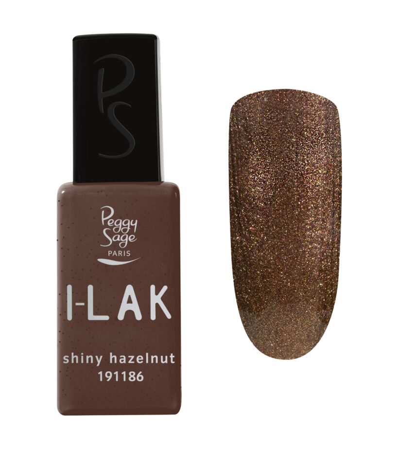 1-LAK SMALTO SEMIPERMANENTE 3IN1 - PEGGY SAGE — 1-LAK SMALTO SEMIPERMANENTE 3IN1 - PEGGY SAGE — 191186 SHINY HAZELNUT