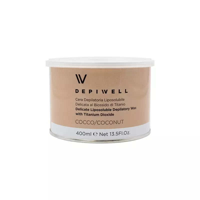 CERA IN VASO AL COCCO LIPOSOLUBILE - DEPIWELL - 1 PEZZO — CERA IN VASO AL COCCO LIPOSOLUBILE - DEPIWELL - 1 PEZZO · 400 ml