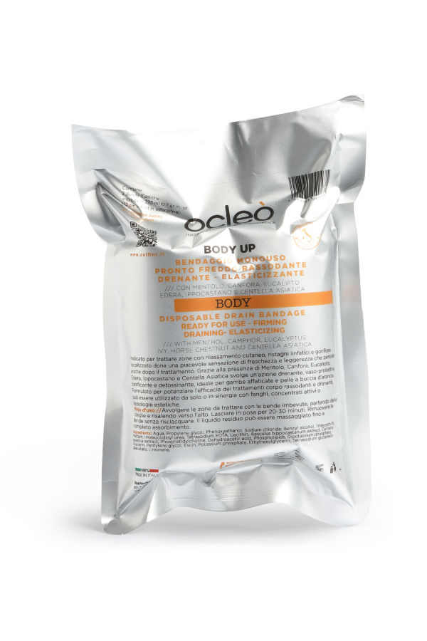 BODY UP BENDAGGIO PRONTO FREDDO RASSODANTE DRENANTE ELASTICIZZANTE-OCLEO' — BODY UP BENDAGGIO PRONTO FREDDO RASSODANTE DRENANTE ELASTICIZZANTE-OCLEO' · 1 ml