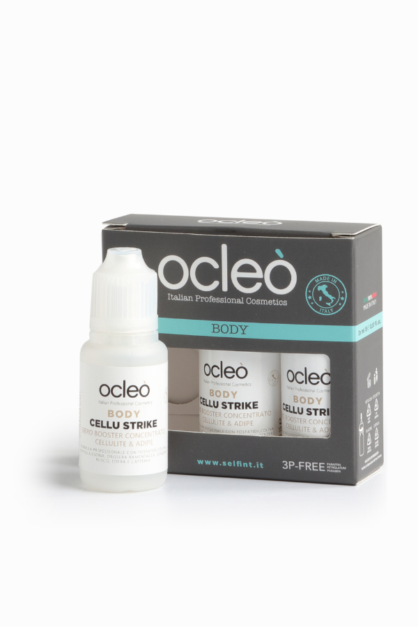 CELLU STRIKE BOOSTER CONCENTRATO CELLULITE E ADIPE 3 PEZZI -OCLEO' — CELLU STRIKE BOOSTER CONCENTRATO CELLULITE E ADIPE 3 PEZZI -OCLEO' · 3 pz