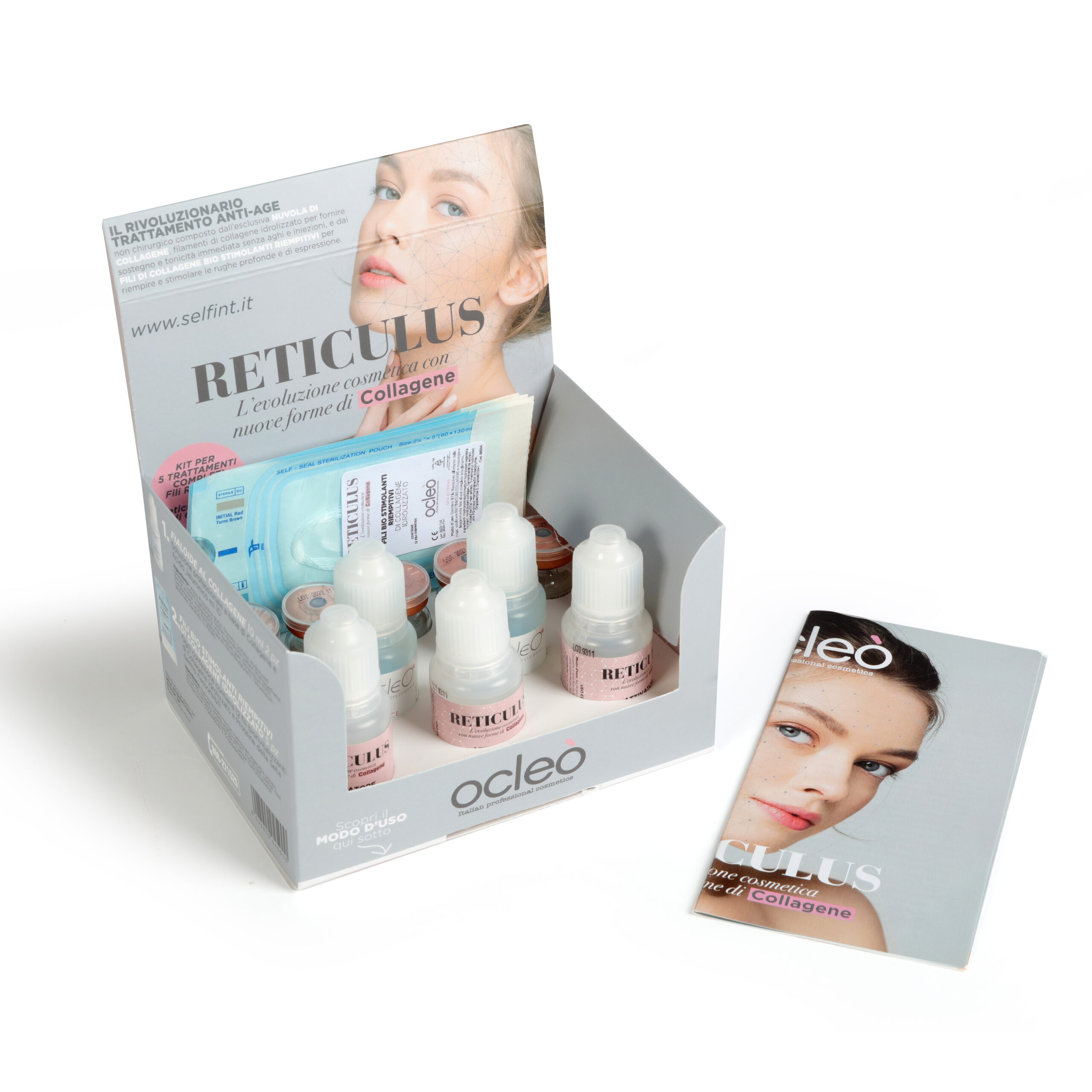 RETICULUS KIT COLLAGEN BOOST 15 PZ - OCLEO' — RETICULUS KIT COLLAGEN BOOST 15 PZ - OCLEO' · 10 ml