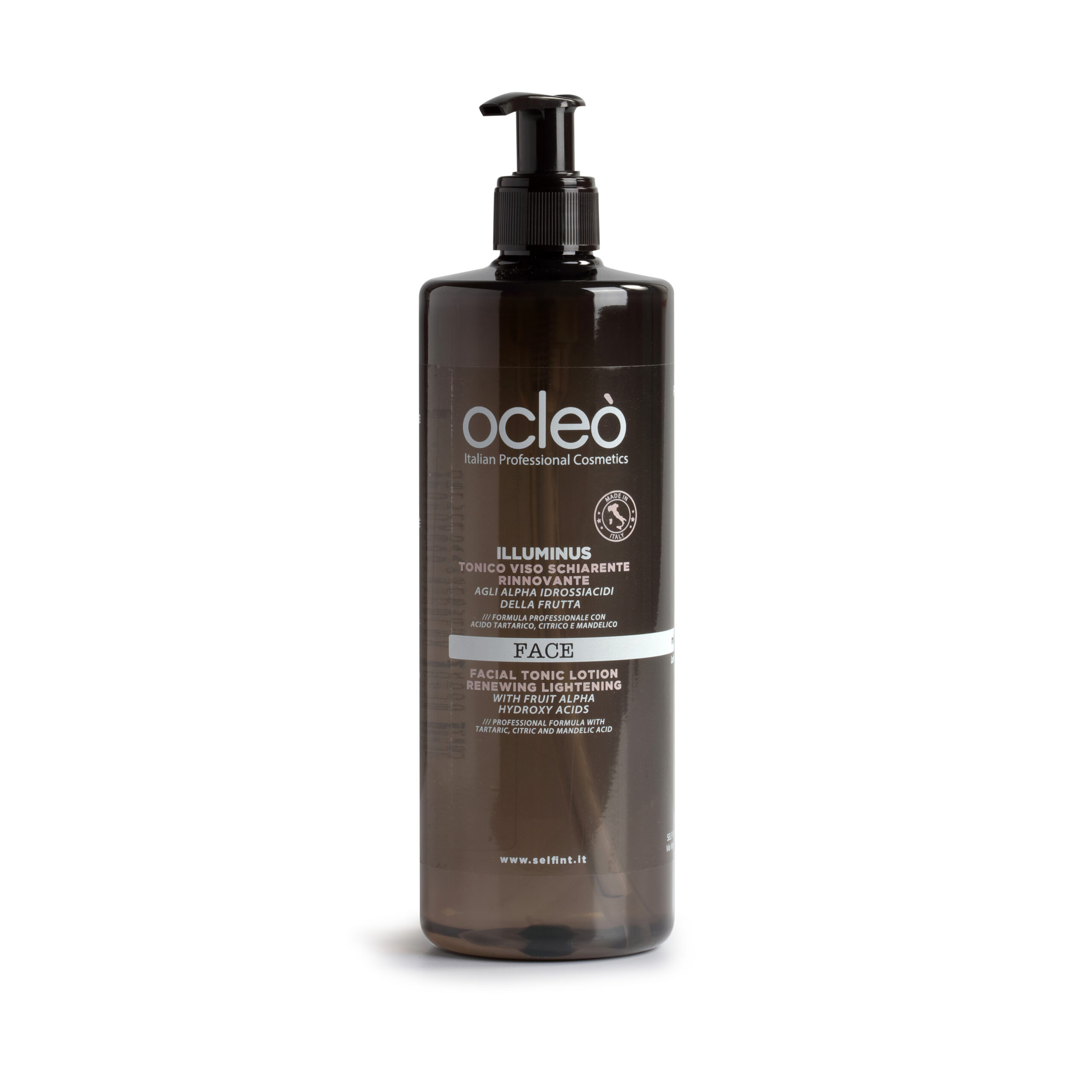 ILLUMINUS TONICO VISO SCHIARENTE RINNOVANTE - OCLEO' — ILLUMINUS TONICO VISO SCHIARENTE RINNOVANTE - OCLEO' · 500 ml
