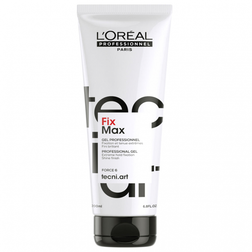 FIX MAX GEL EXTRA-FORTE TECNI ART- L’ORÉAL PROFESSIONNEL — FIX MAX GEL EXTRA-FORTE TECNI ART- L’ORÉAL PROFESSIONNEL · 200 ml