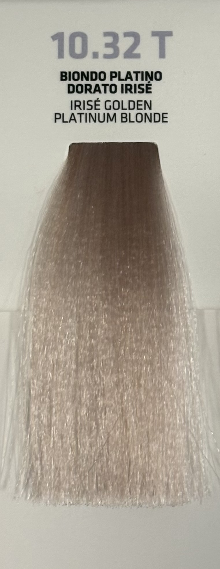 NABÈ TONER PROFESSIONAL HAIR COLOR- TOGETHAIR- 100ml — NABÈ TONER PROFESSIONAL HAIR COLOR- TOGETHAIR- 100ml — NABÈ TONER- 10.32T- BIONDO PLATINO DORATO IRISÉ