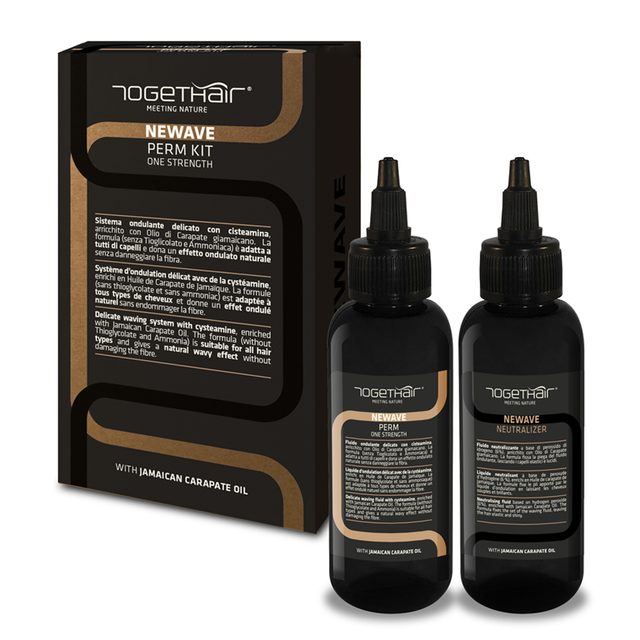 NEWAVE PERM KIT- PERMANENTE CAPELLI- TOGETHAIR- 2x100ml — NEWAVE PERM KIT- PERMANENTE CAPELLI- TOGETHAIR- 2x100ml · 100 ml