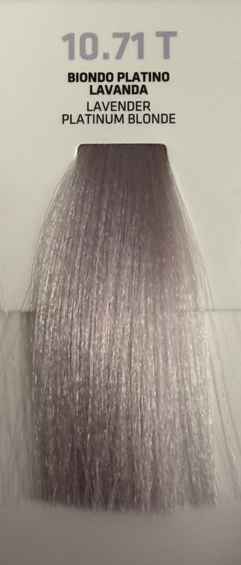 NABÈ TONER PROFESSIONAL HAIR COLOR- TOGETHAIR- 100ml — NABÈ TONER PROFESSIONAL HAIR COLOR- TOGETHAIR- 100ml — NABÈ TONER- 10.71T- BIONDO PLATINO LAVANDA