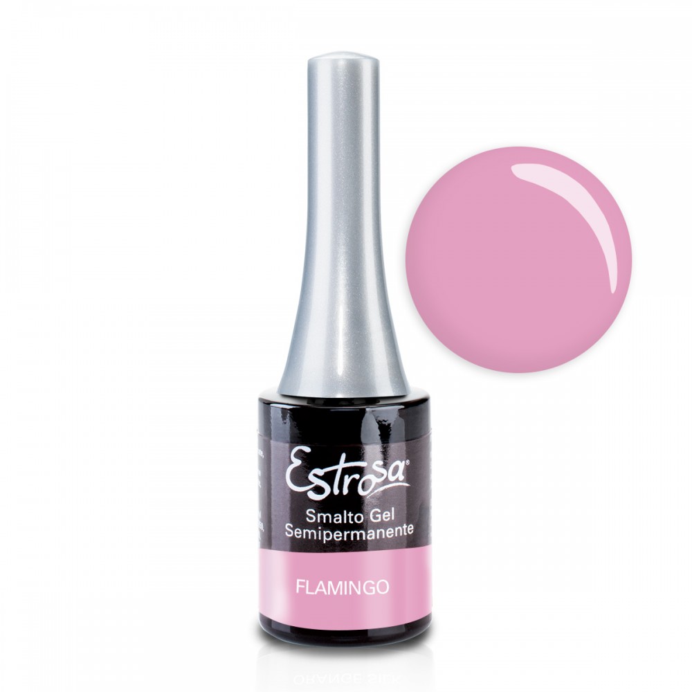 COLORI SMALTO SEMIPERMANENTE 14ML - ESTROSA - FLAMINGO 7906/7166