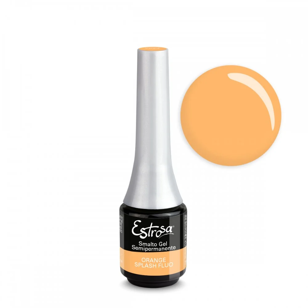 COLORI SMALTO GEL SEMIPERMANENTE 7ML - ESTROSA - ORANGE SPLASH FLUO 7933