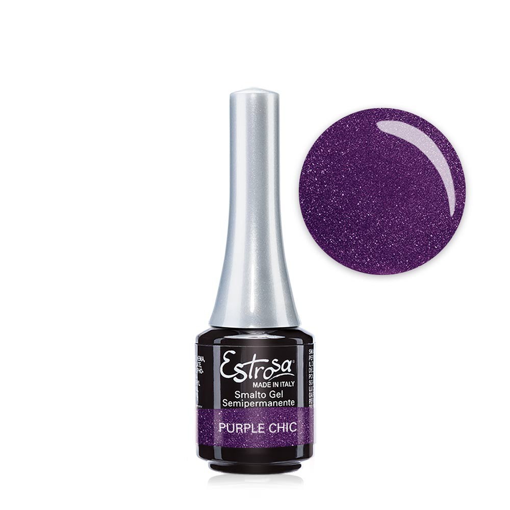 COLORI SMALTO GEL SEMIPERMANENTE 7ML - ESTROSA - PURPLE CHIC 7466