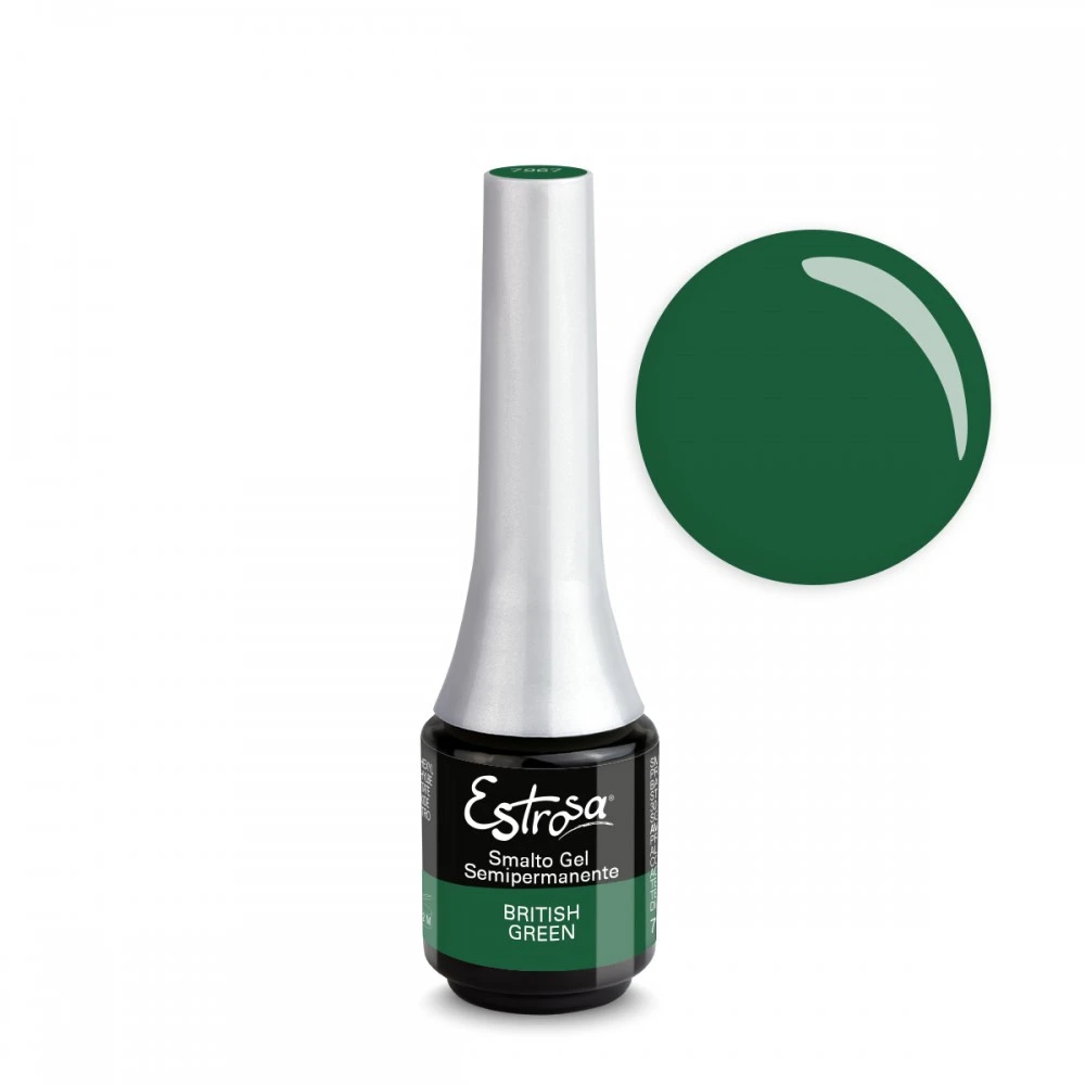 SMALTO GEL SEMIPERMANENTE 7ML - ESTROSA - BRITISH GREEN 7967