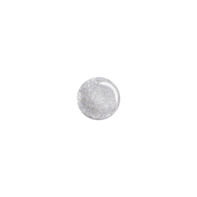 SMALTO GEL SEMIPERMANENTE 7ML - ESTROSA - ARGENTO GLITTER