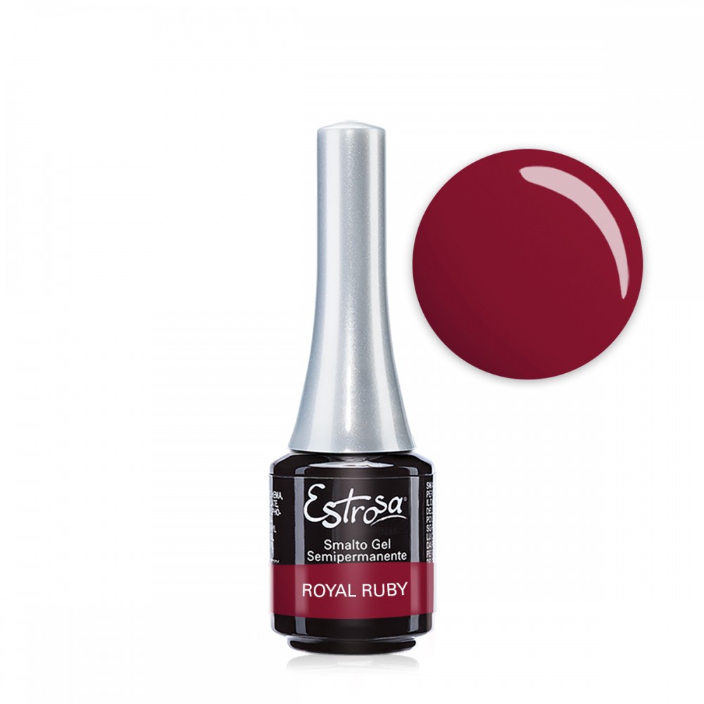 COLORI SMALTO GEL SEMIPERMANENTE 7ML - ESTROSA - ROYAL RUBY 7819/7128