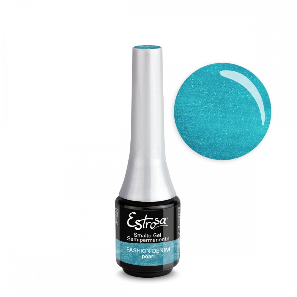COLORI SMALTO GEL SEMIPERMANENTE 7ML - ESTROSA - FASHION DENIM PEARL 7955