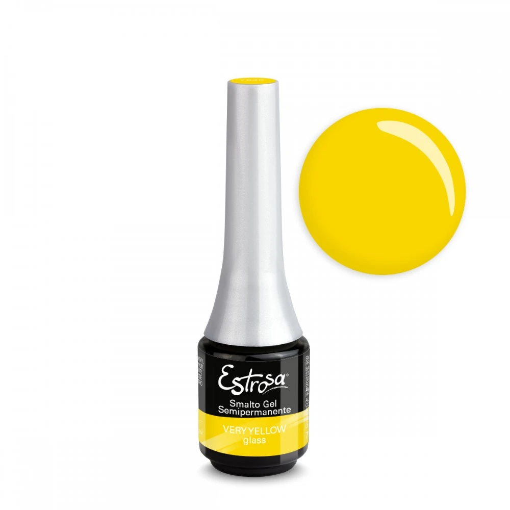 SMALTO GEL SEMIPERMANENTE 7ML - ESTROSA - VERY YELLOW GLASS 7945