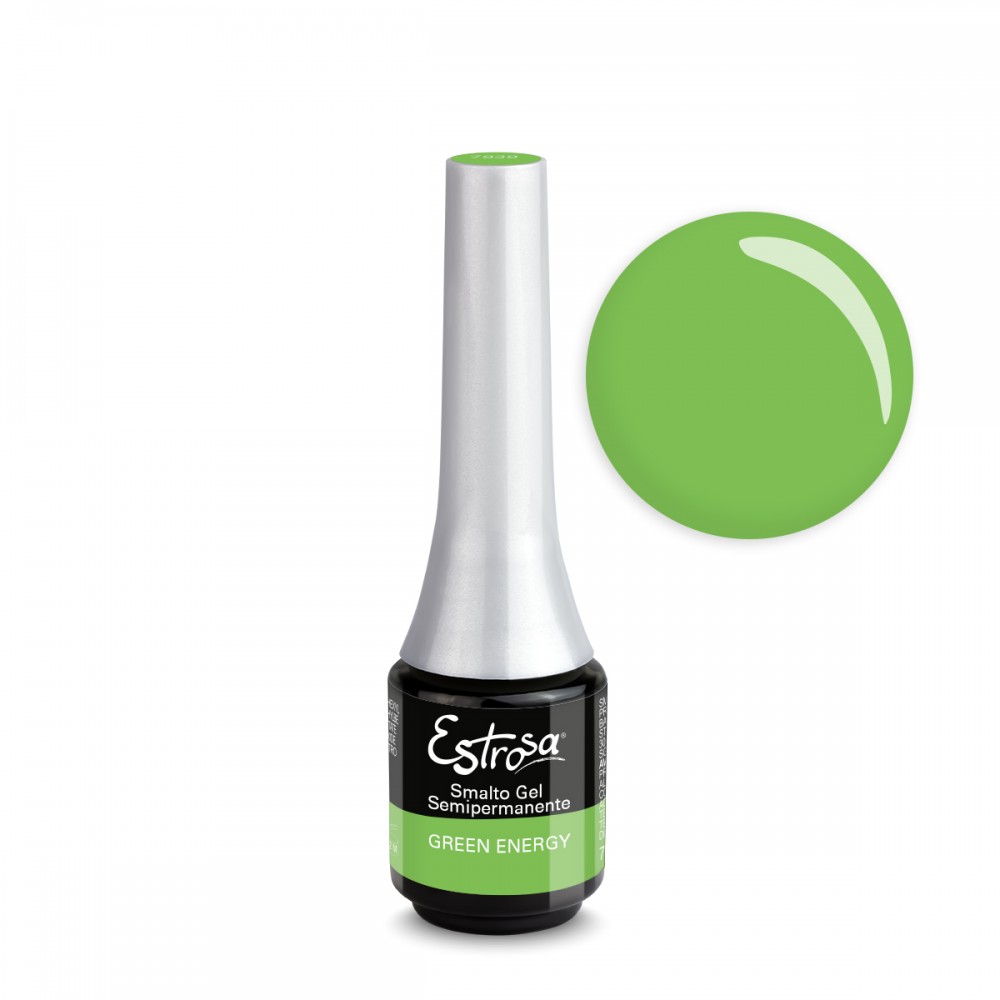 COLORI SMALTO GEL SEMIPERMANENTE 7ML - ESTROSA - GREEN ENERGY 7939