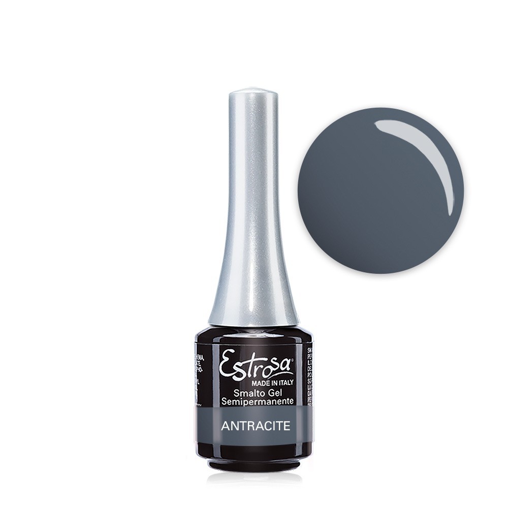COLORI SMALTO GEL SEMIPERMANENTE 7ML - ESTROSA - ANTRACITE 7836/7061