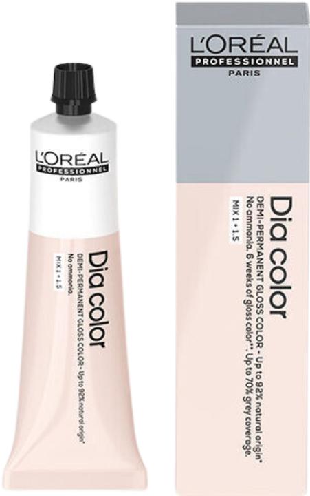 DIA COLOR COLORAZIONE SEMIPERMANENTE SENZA AMMONIACA EFFETTO GLOSS - L'OREAL PROFESSIONEL - 6.12 BIONDO SCURO CENERE IRISE
