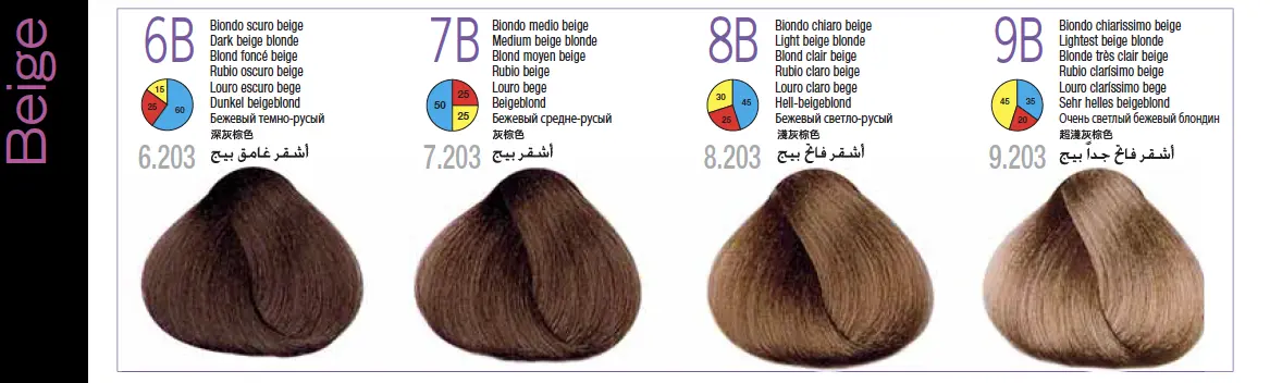 GLAZETTECOLOR 3D COLOR COMPLEX - GLAZETTE - 8B biondo chiaro beige