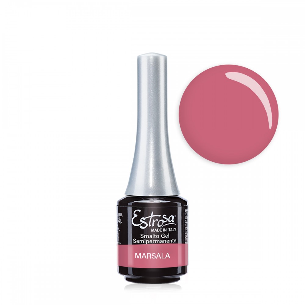 COLORI SMALTO GEL SEMIPERMANENTE 7ML - ESTROSA - MARSALA 7873/7180