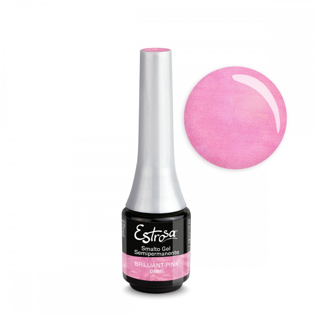 COLORI SMALTO GEL SEMIPERMANENTE 7ML - ESTROSA - BRILLIANT PINK PEARL 7953