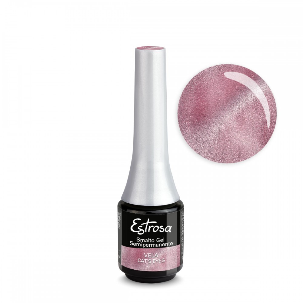 CAT'S EYES ASTRA/STELLAR COLLECTION SMALTO SEMIPERMANENTE 7ML - ESTROSA - VELA CAT'S EYES 8218
