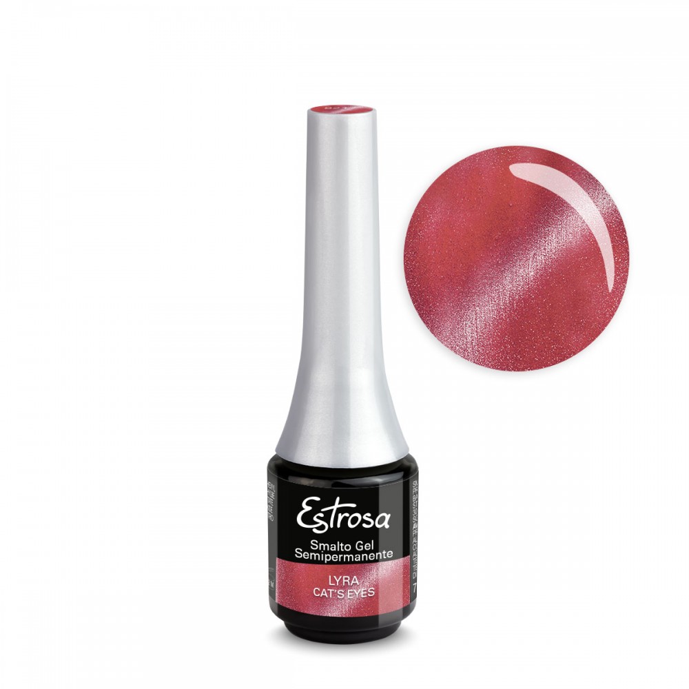 CAT'S EYES ASTRA/STELLAR COLLECTION SMALTO SEMIPERMANENTE 7ML - ESTROSA - LYRA CAT'S EYES 8217