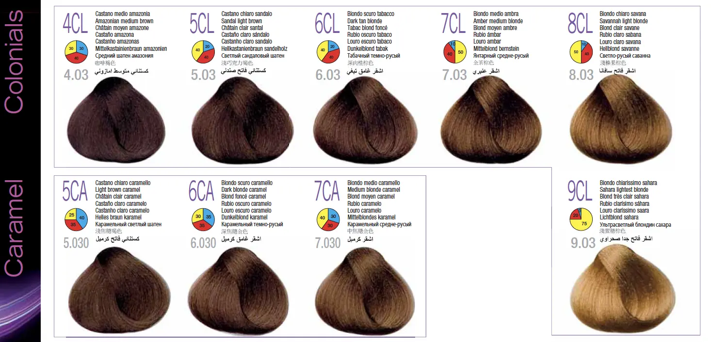 GLAZETTECOLOR 3D COLOR COMPLEX - GLAZETTE - 4CL castano medio amazonia