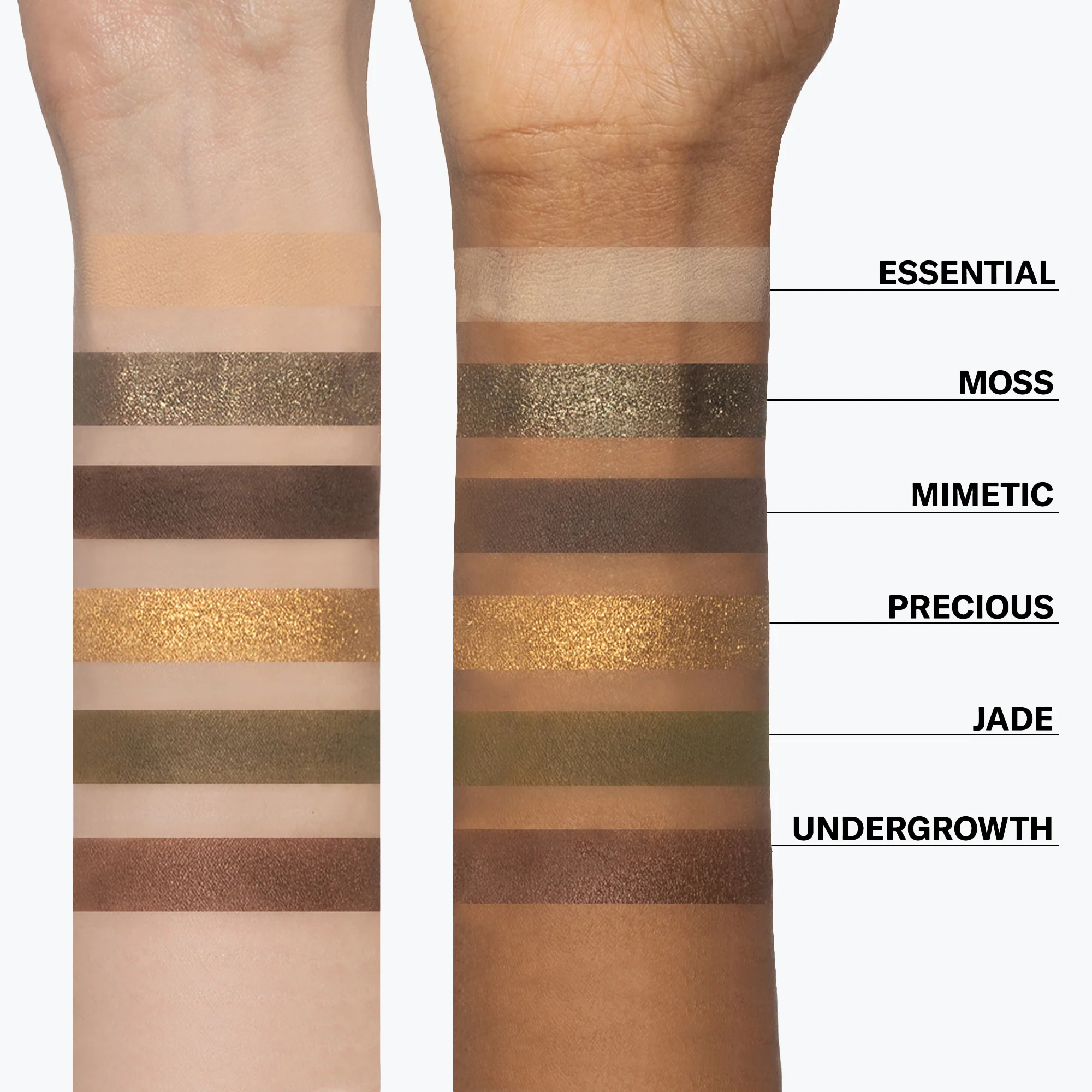 BARE HARMONY 3.0 PALETTE HIDDEN GREEN 205 - MESAUDA — BARE HARMONY 3.0 PALETTE HIDDEN GREEN 205 - MESAUDA — MESAUDA · 1 ml